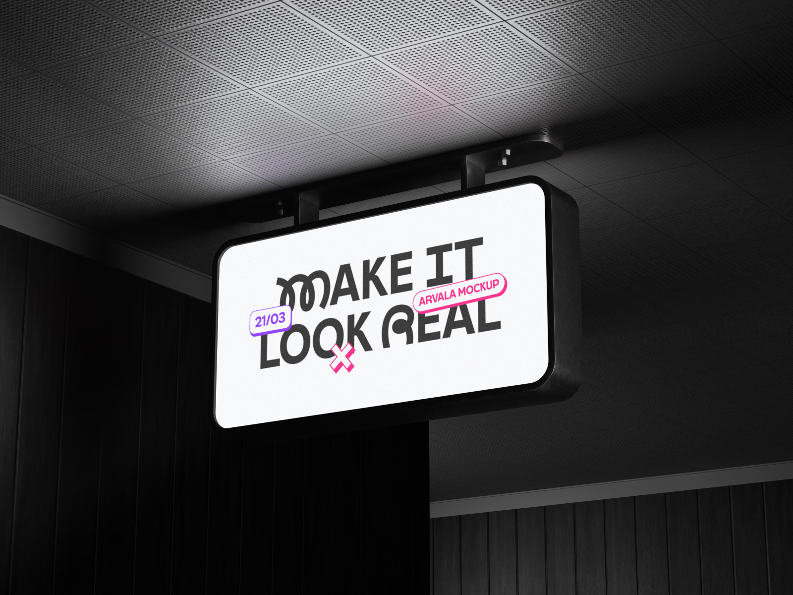 Light Box Mockup